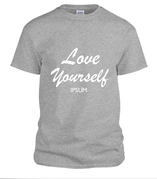 Love Yourself T-Shirt Grey